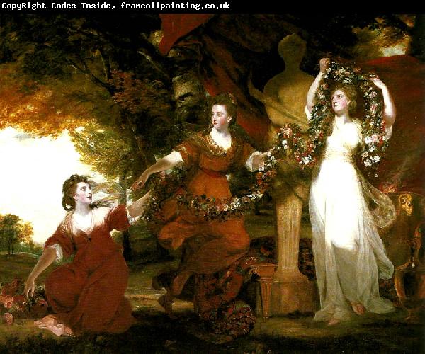 Sir Joshua Reynolds the montgomery sisters